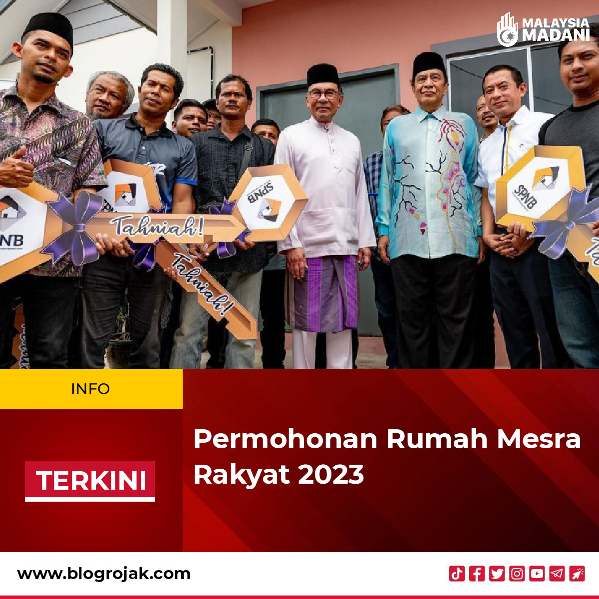 RASMI: Permohonan Rumah Mesra Rakyat 2023