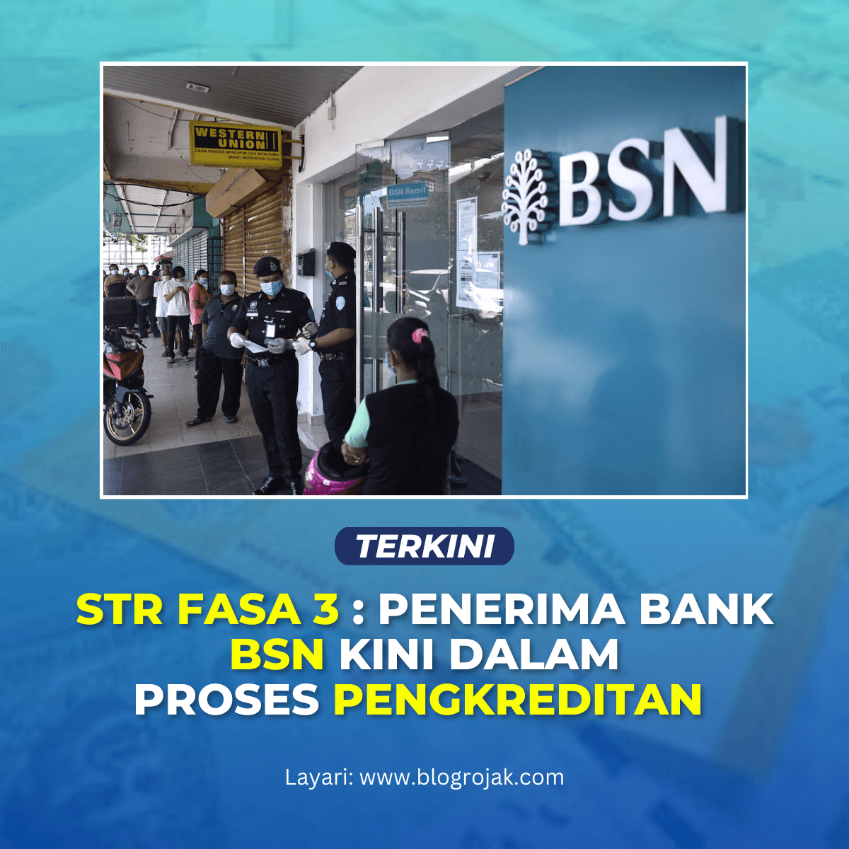 Semakan Status STR Fasa 3: Penerima BSN Kini Dalam Proses Pengkreditan