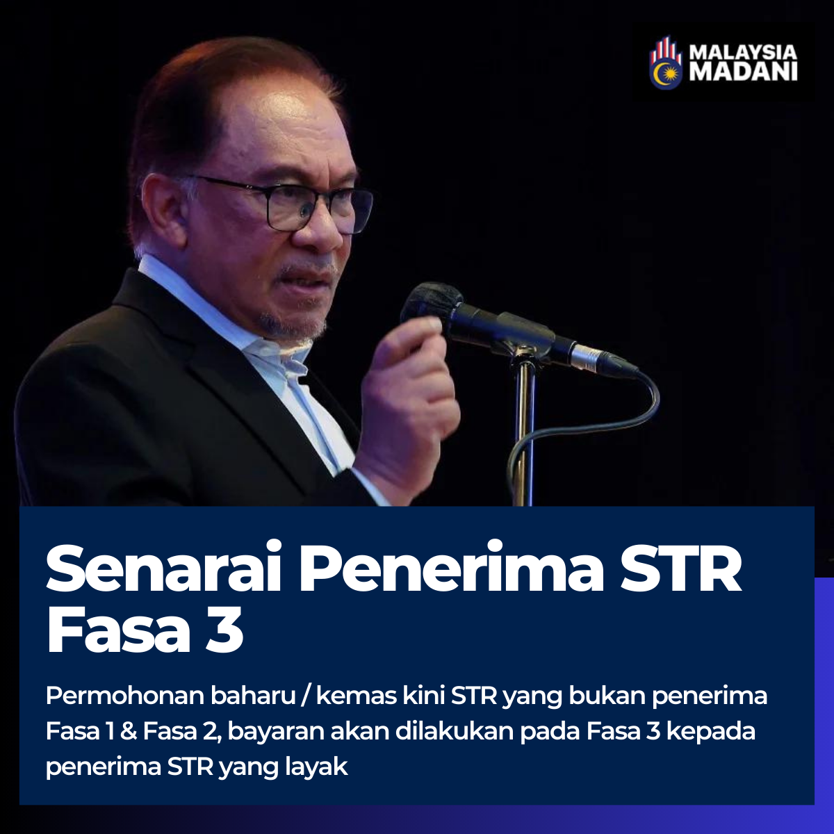 Penerima STR Fasa 3: Semakan Status & Jumlah Bayaran Yang Diterima