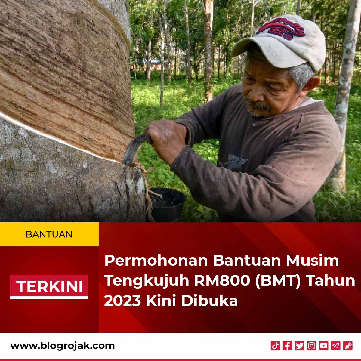 Permohonan Bantuan Musim Tengkujuh (BMT) 2023 Kini Dibuka