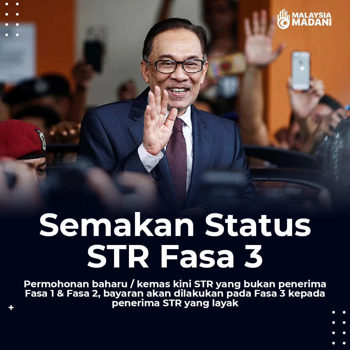 Semakan Status STR Fasa 3