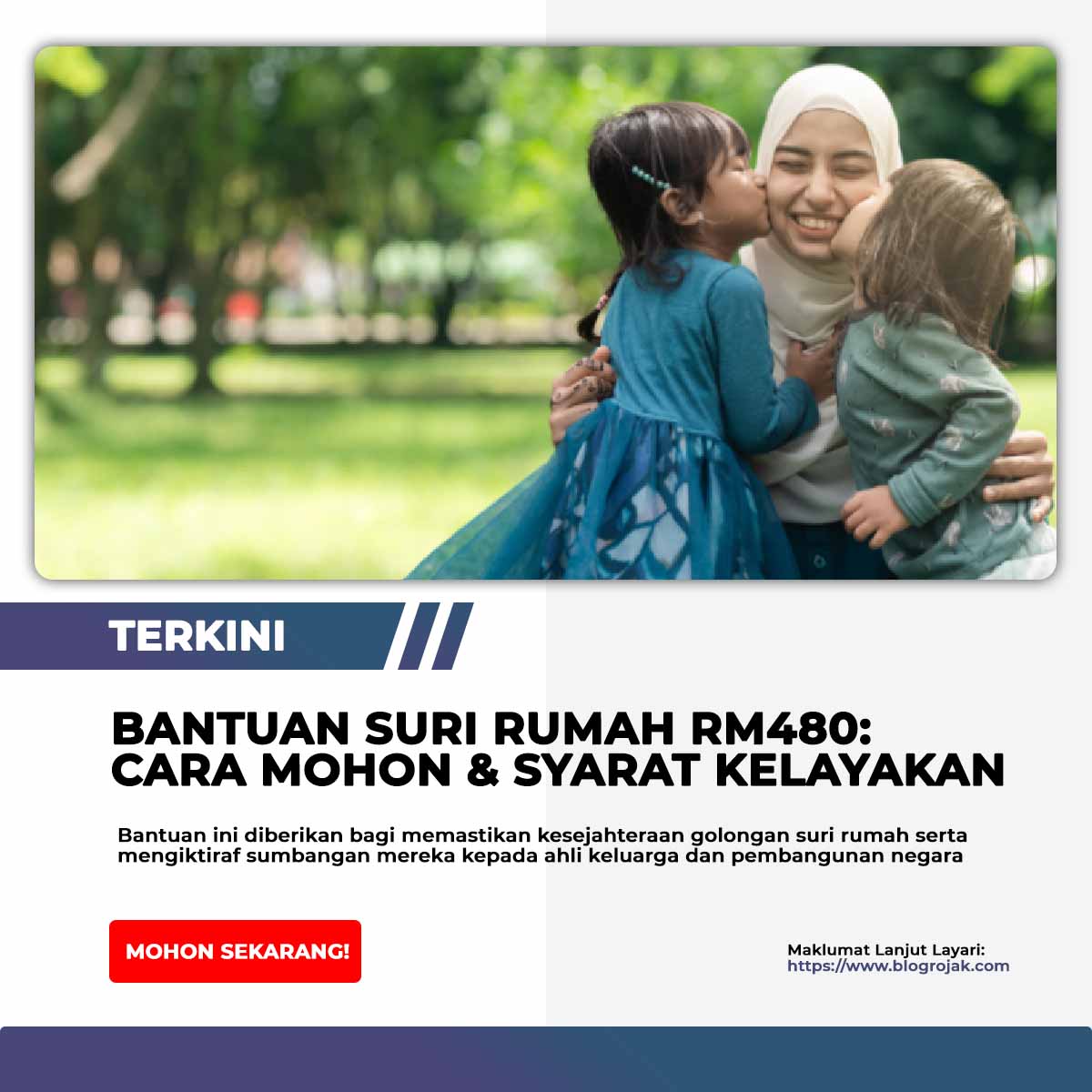 Bantuan Suri Rumah RM480: Cara Mohon & Syarat Kelayakan