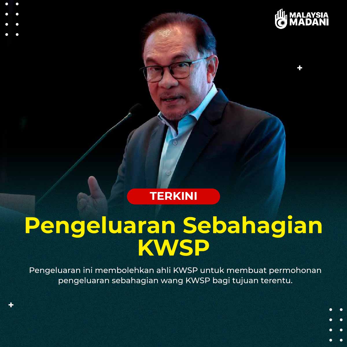 Pengeluaran Sebahagian KWSP Tahun 2023