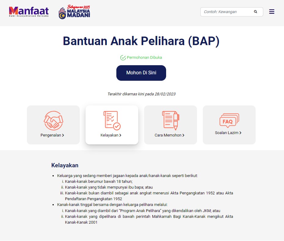 Bantuan BAP RM500: Cara Mohon & Syarat Kelayakan