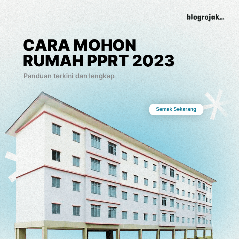 cara mohon rumah pprt 2023