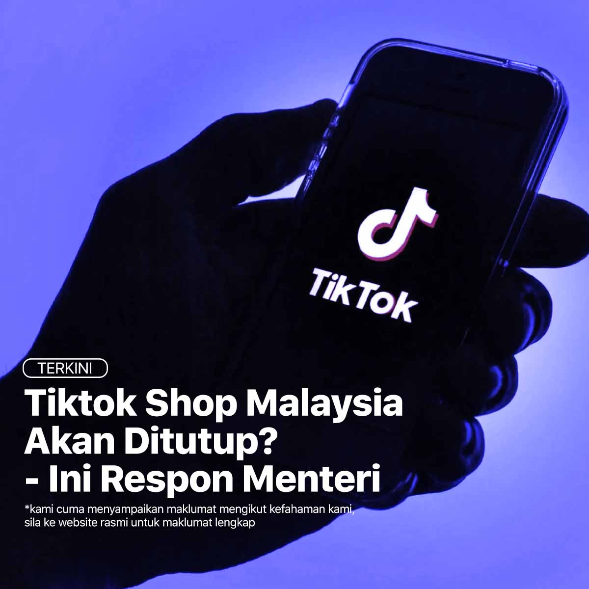 Tiktok Shop Malaysia Akan Ditutup? Ini Respon Menteri KKD