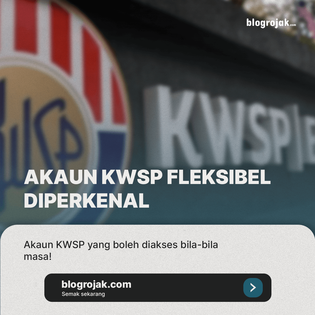 Akaun 3 Akaun Fleksibel KWSP