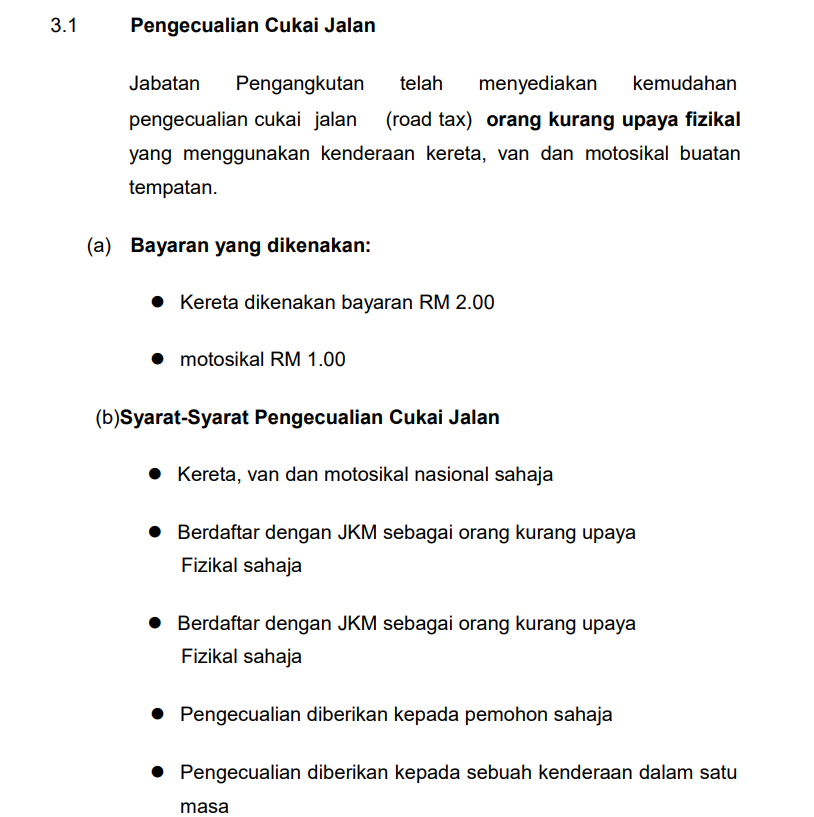 bantuan roadtax percuma 2024