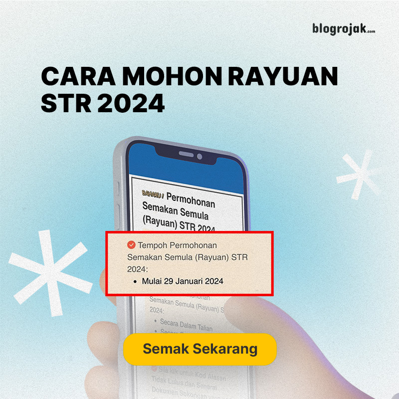 Cara Mohon Rayuan STR 2024