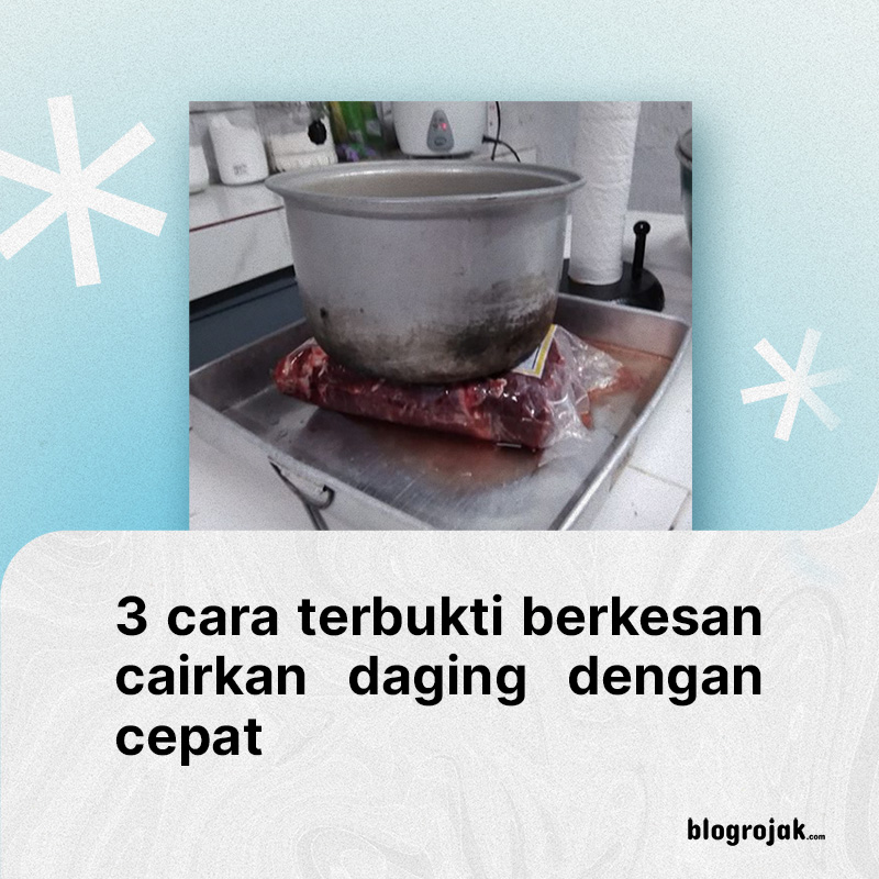 Cairkan Daging Cepat - 3 Cara Terbukti Berkesan