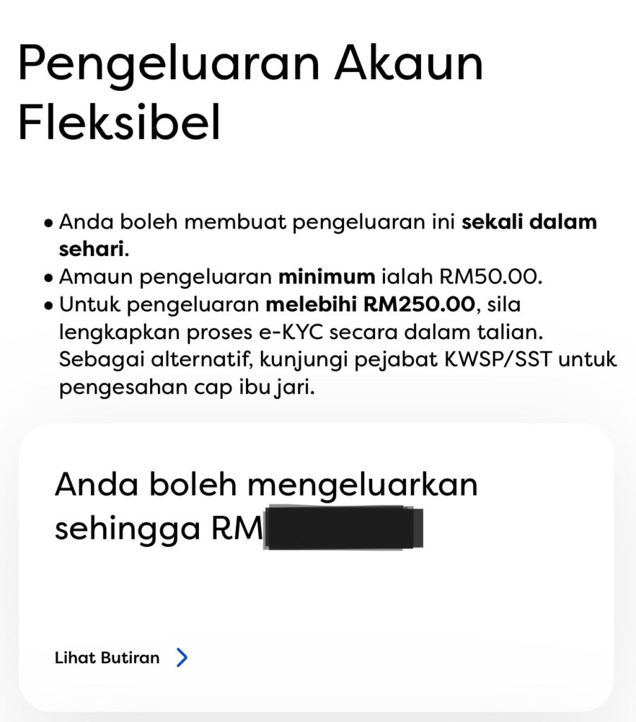 Cara Buat e-KYC KWSP Untuk Pengeluaran Melebihi RM250 Melalui Akaun 3